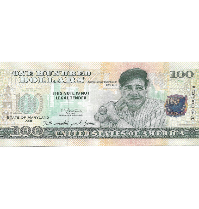 Estados Unidos de América 100 Dolares Estado de Maryland